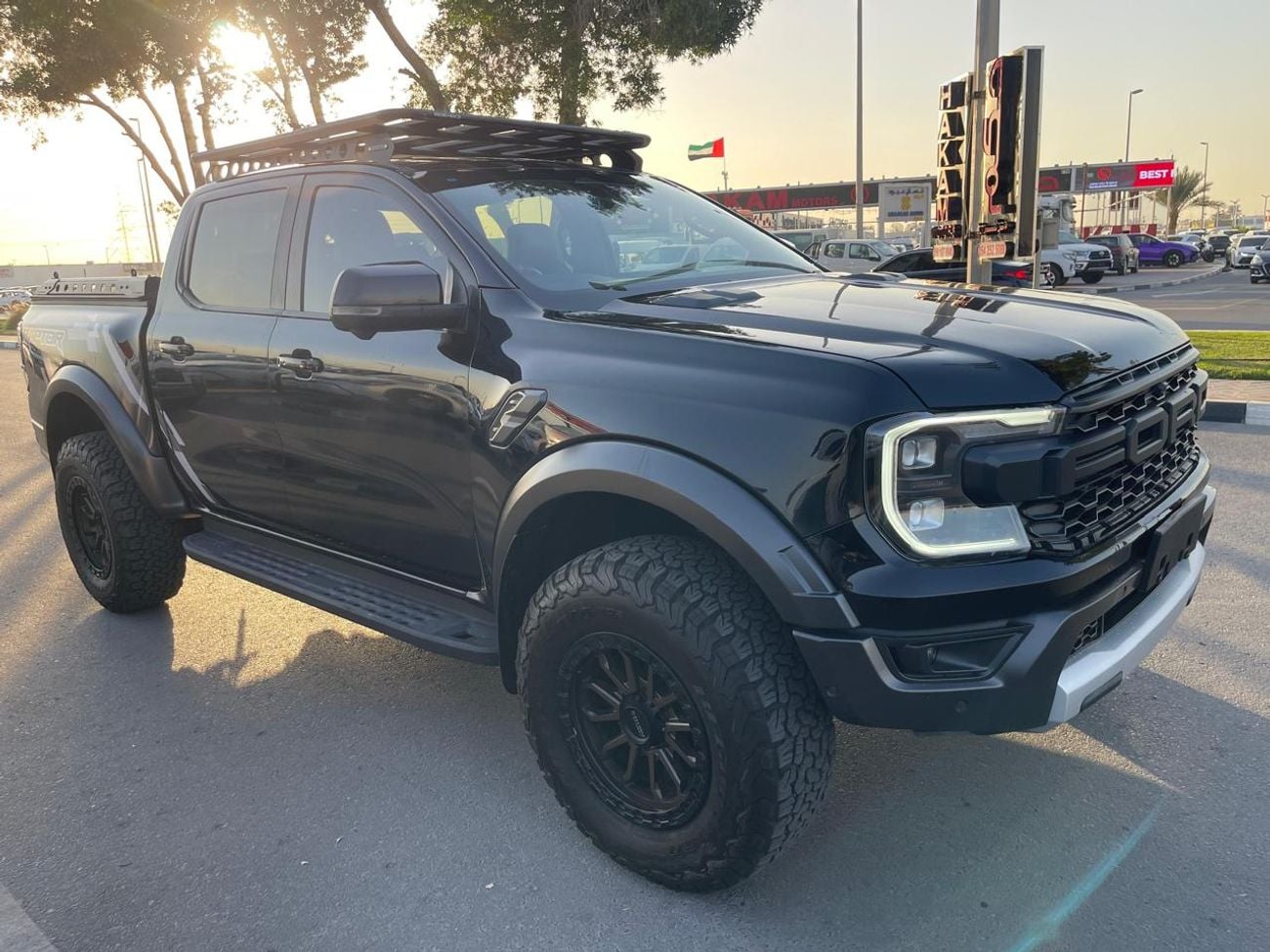 Ford Ranger Raptor Ford Ranger Raptor 2024 Model 3.0L v6 petrol Engine Colour Black push start Transmission Automatic I