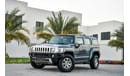 Hummer H3 GCC - AED 2,489 PER MONTH - 0% DOWNPAYMENT