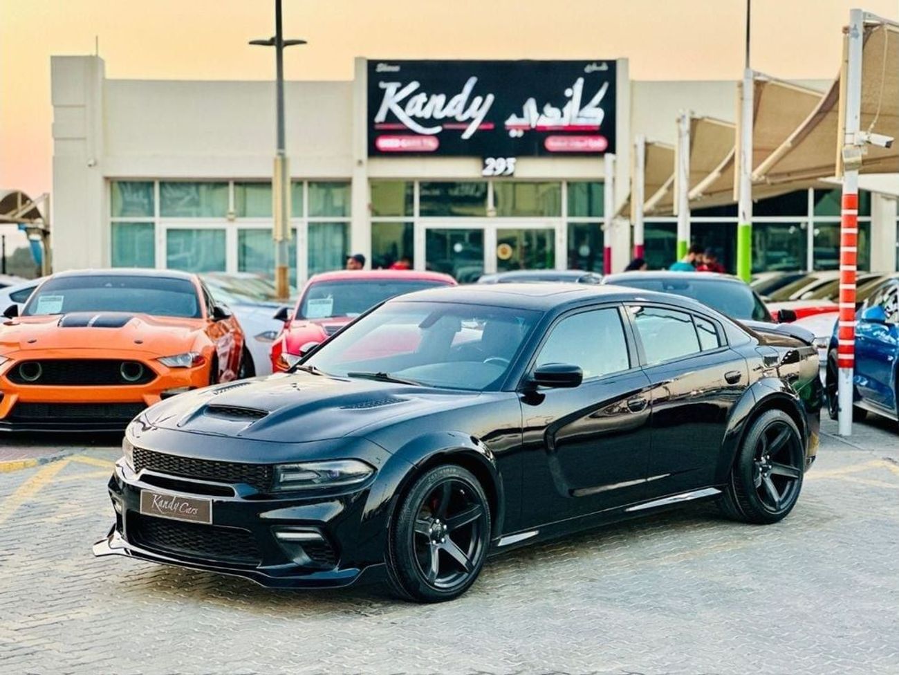 Dodge Charger 5.7L R/T | Monthly AED 1310/- | 0% DP | Widebody Kit | Sunroof | Fog Lights | # 62041