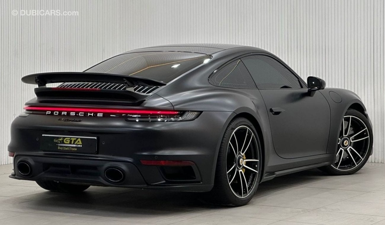 بورش 911 توربو S 2022 Porsche 911 Turbo S, September 2024 Porsche Warranty, Full Options, Very Low kms, GCC