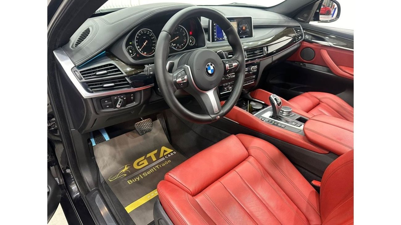 BMW X6 35i M Sport 2017 BMW X6 xDrive35i M-Sport, Dec 2024 BMW Service Pack, Warranty, Full Options, GCC