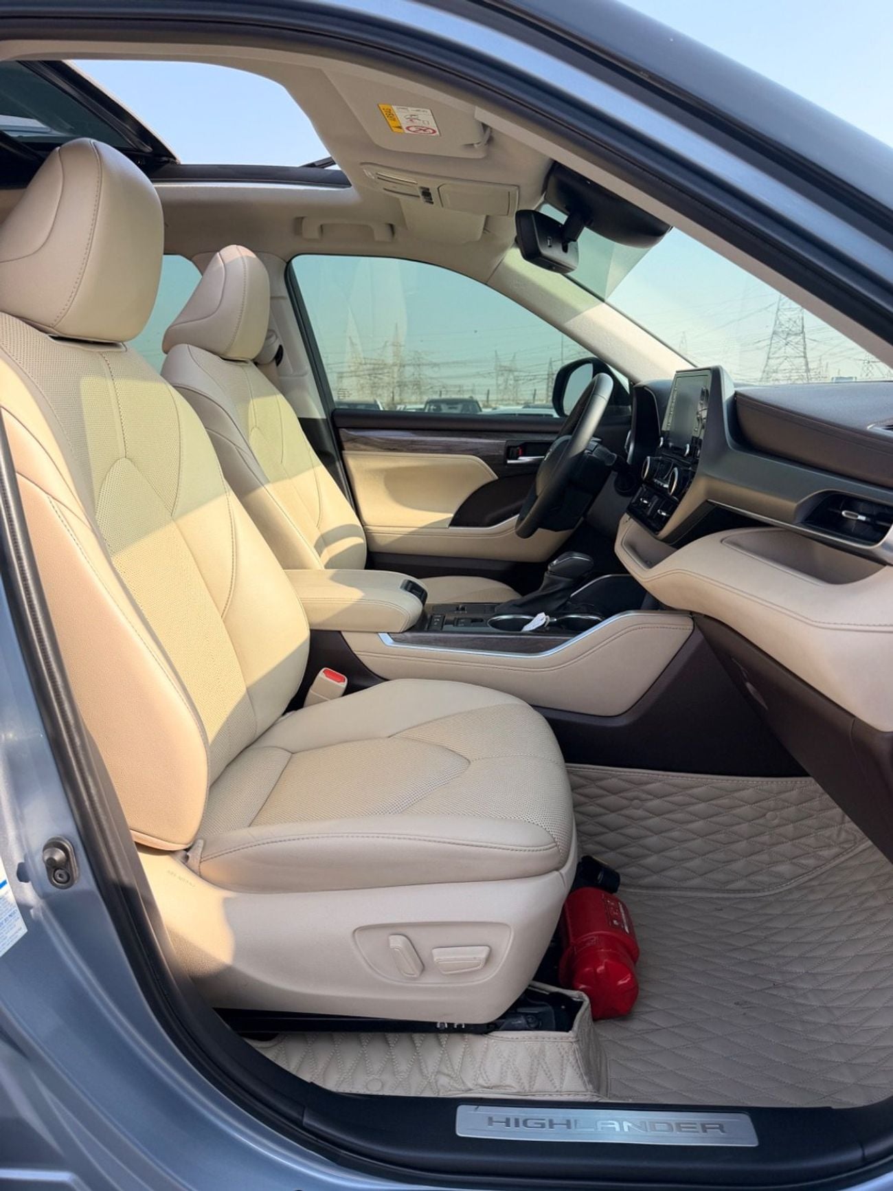 تويوتا هايلاندر Hybrid Platinum 2.5L | 360 camera, panoramic , head up display