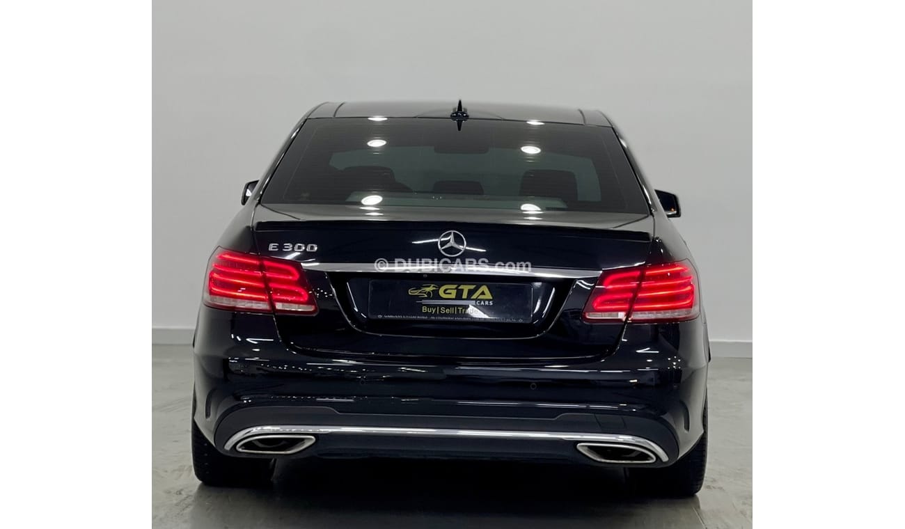 مرسيدس بنز E300 AMG 2016 Mercedes-Benz E300, Full Service History, Warranty, Low Kms, GCC