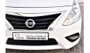 Nissan Sunny AED 645 PM | 1.5L S GCC DEALER WARRANTY