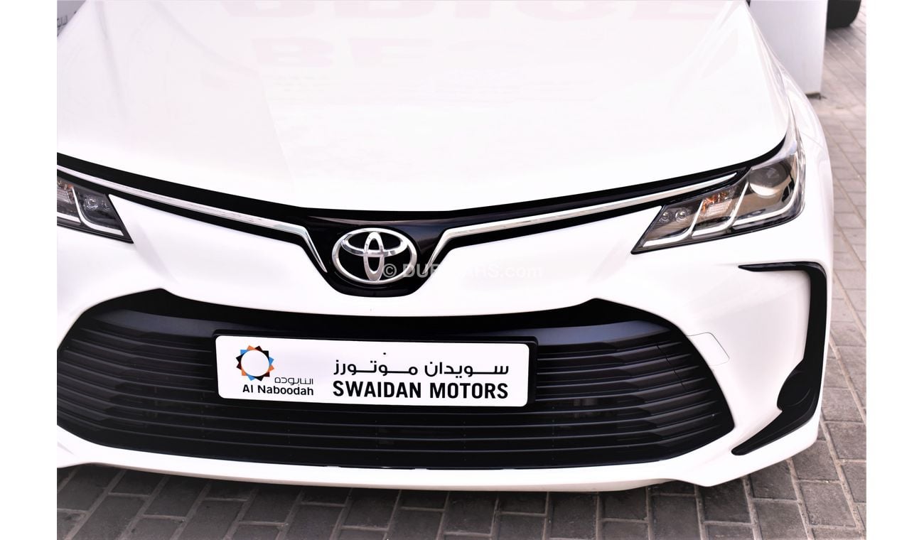 Toyota Corolla AED 1039 PM | 2.0L XLI GCC DEALER WARRANTY