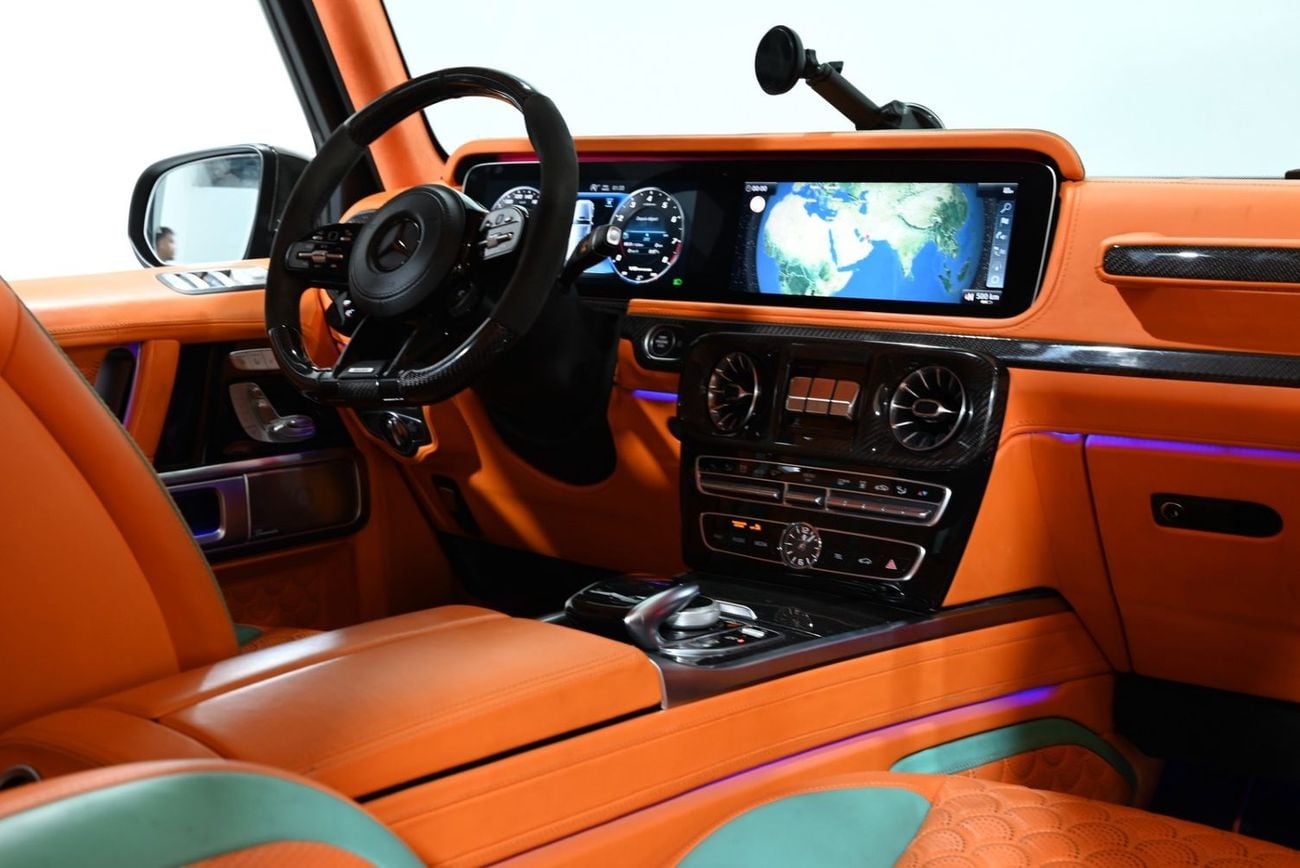 مرسيدس بنز G 63 AMG BRABUS G800 2022 Mercedes Benz G63 AMG Brabus 800 Kit, Full Service History, Warranty, Clean Title