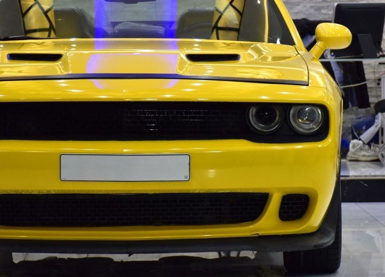 Dodge Challenger EXCELLENT DEAL for our Dodge Challenger ( 2019 Model ) in Yellow Color American Specs