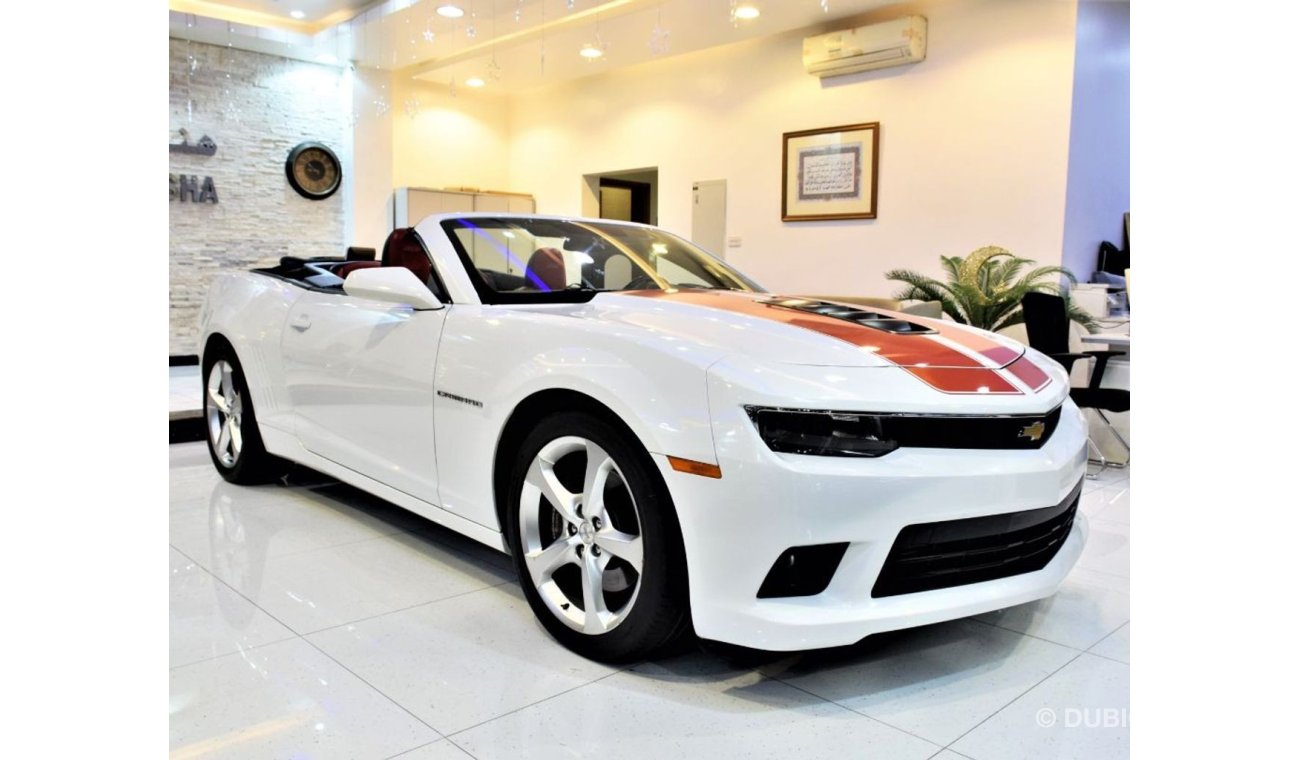 شيفروليه كامارو ONLY 31000 KM!! Amazing Chevrolet Camaro SS 2015 Model!! in White Color! American Specs