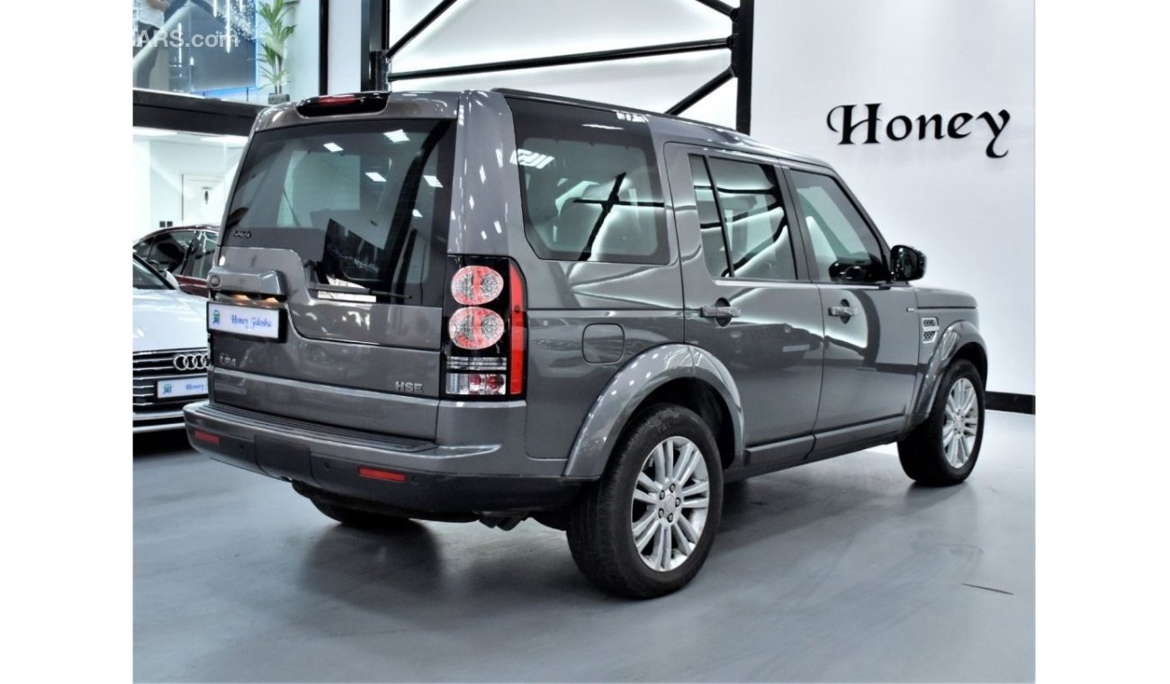 Land Rover LR4 EXCELLENT DEAL for our Land Rover LR4 SCV6 HSE ( 2015 Model ) in Grey Color GCC Specs