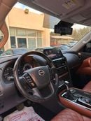 نيسان باترول نيسان باترول بلاتينيوم فل ابشن V6 صبغ وكاله تشييكات وكاله تحت الضمان