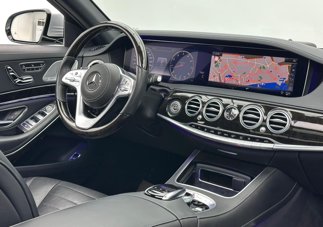 Mercedes-Benz S 560 Std 4.0L (463 HP) 2018 Mercedes-Benz S560 4MATIC, 1 Year Unlimited KM Warranty, Full Service History