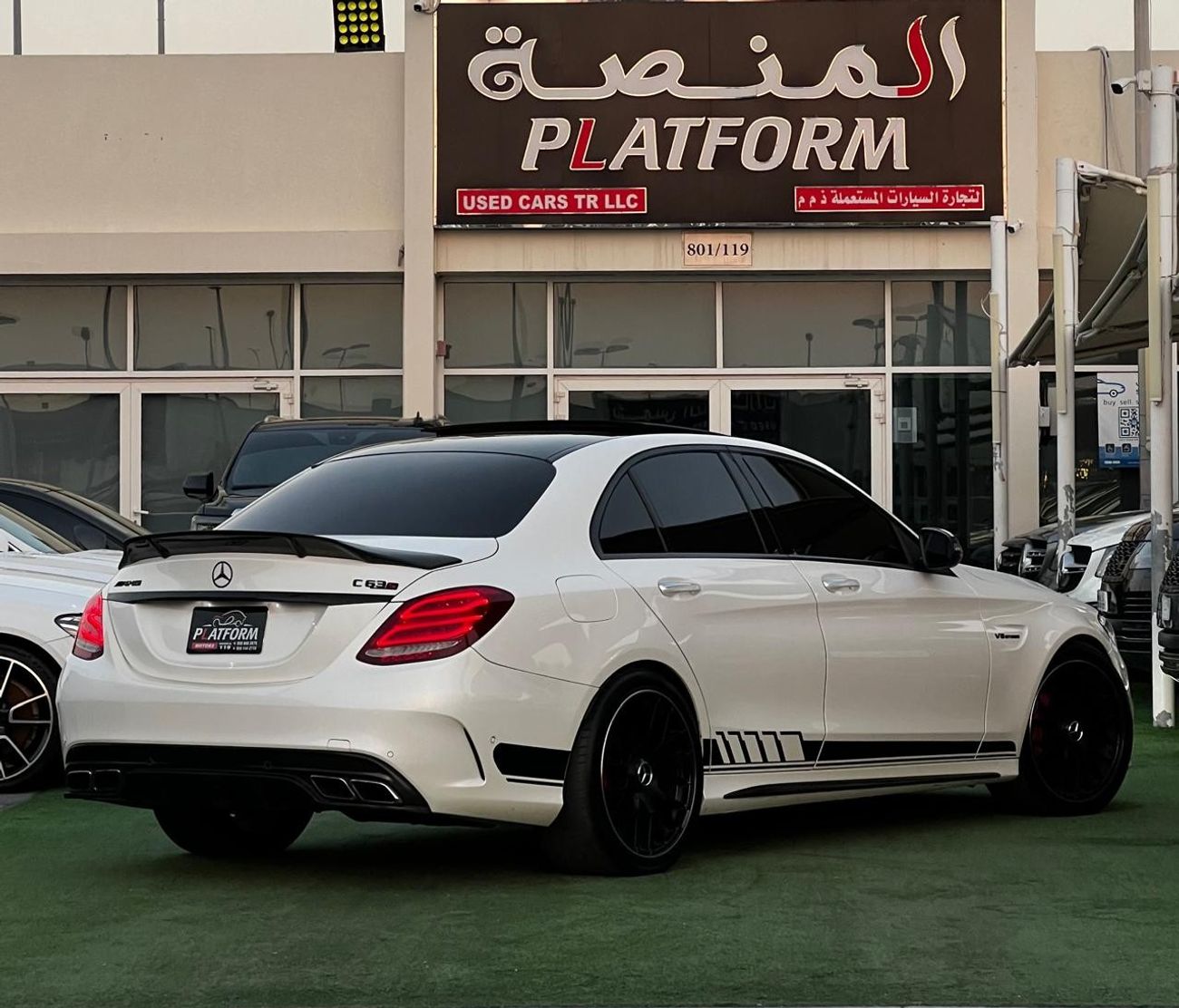 Mercedes-Benz C 63 AMG Mercedes benz C63S Model 2016 Import from Japan