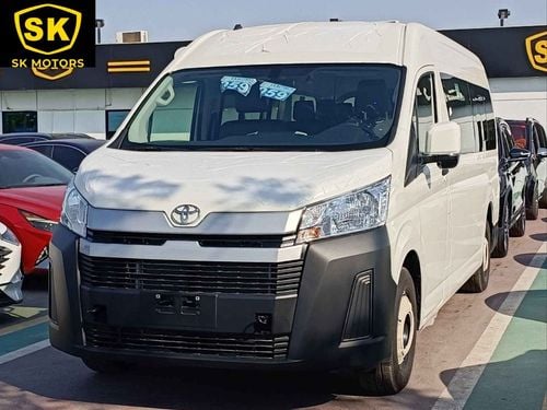 Toyota Hiace DX / 3.5L V6 PETROL / M/T SNGLE HEATER/ 13 SEATER / NEW SHAPE (CODE # HIGHROOFDX)