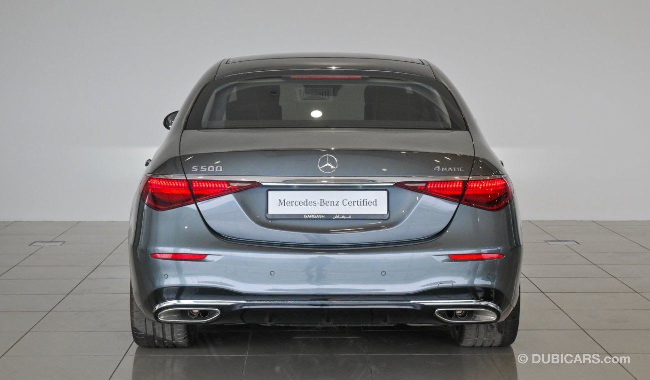 Mercedes-Benz S 500 4M SALOON / Reference: VSB 32820 Certified Pre-Owned with up to 5 YRS SERVICE PACKAGE!!!