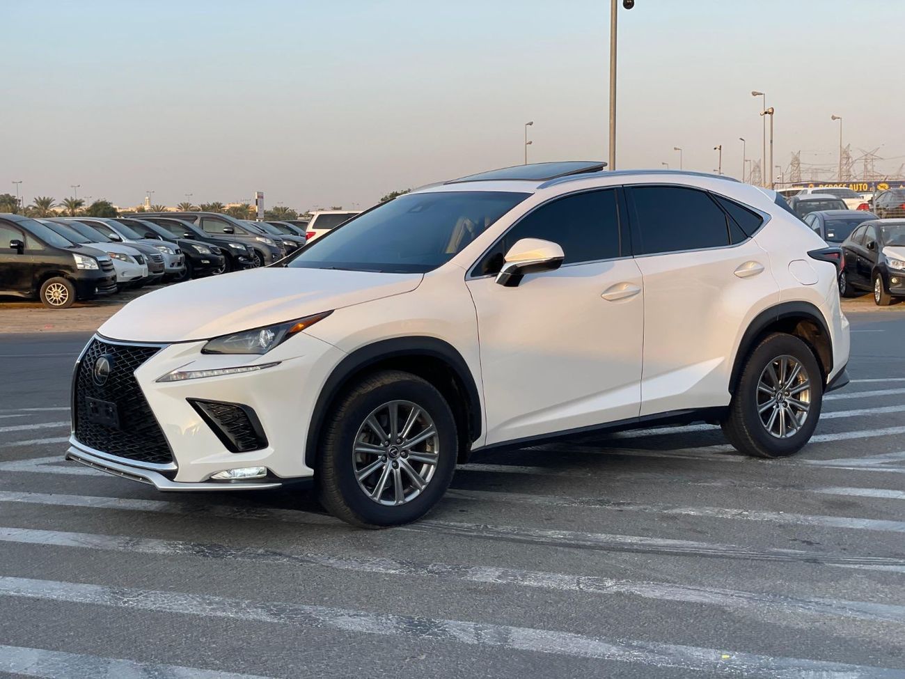 Lexus NX300 2019 Lexus NX300 2.0L V4 AWD 4x4 Turbo With Radar and Sensors Full Option - UAE PASS