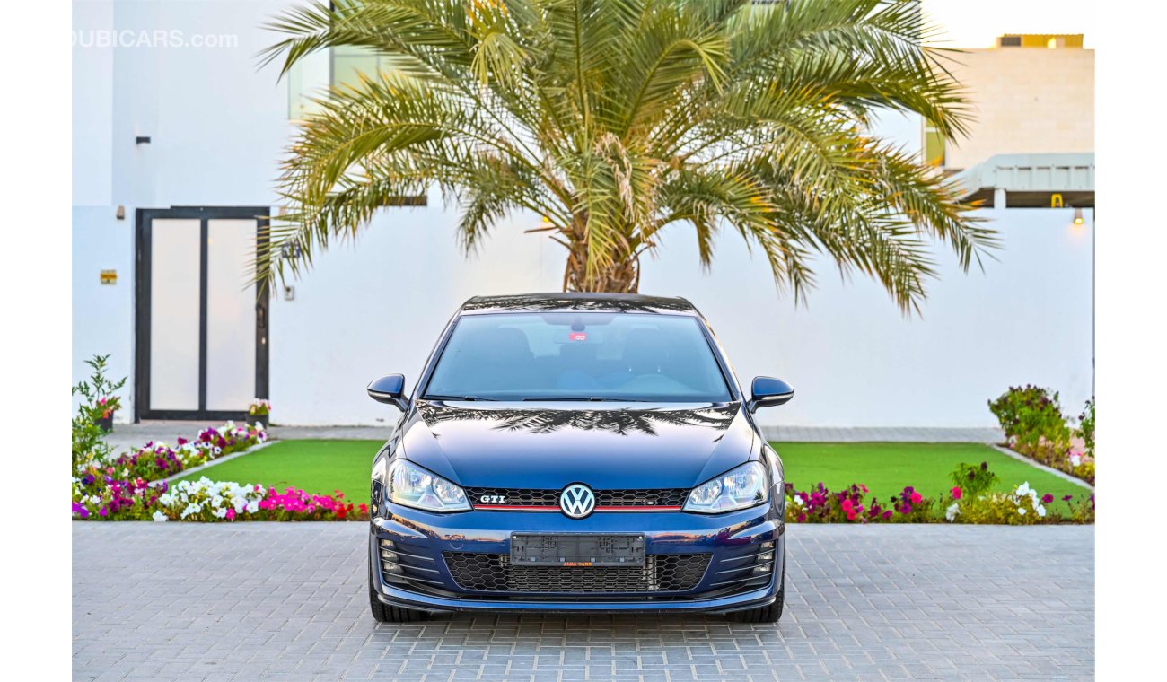 Volkswagen Golf GTI - Low Mileage & Full Service History! - AED 1,351 Per Month Only - 0% DP