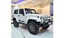 جيب رانجلر EXCELLENT DEAL for our Jeep Wrangler SAHARA 2015 Model!! in White Color! GCC Specs