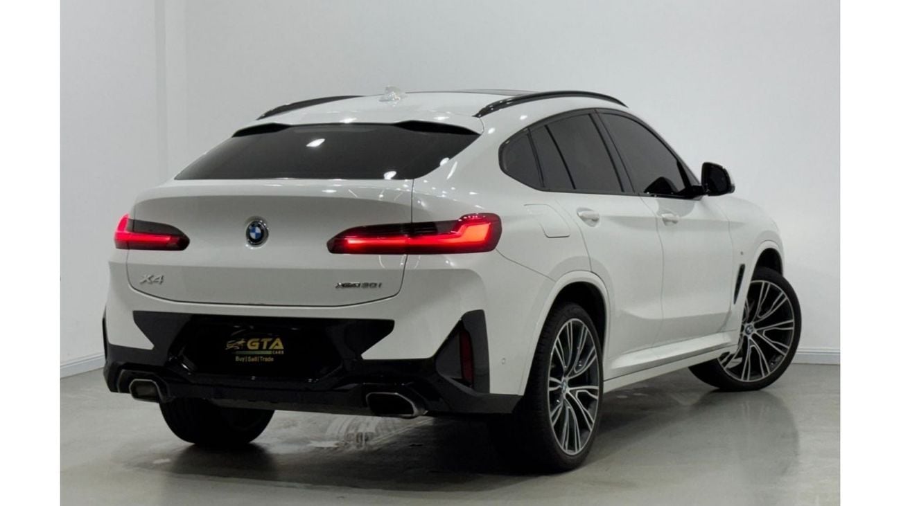 بي أم دبليو X4 xDrive 30i 2022 BMW X4 xDrive30i M-Sport, April 2027 BMW Warranty + Service Pack, Full Options, Low