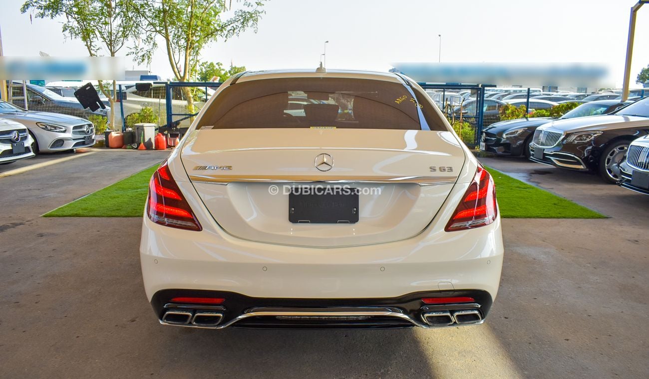 مرسيدس بنز S 63 AMG V8 Biturbo 4Matic