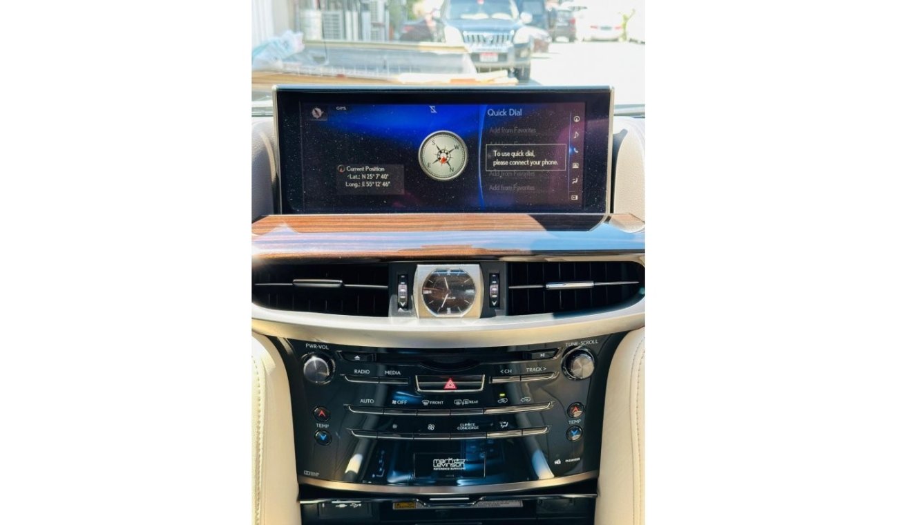 لكزس LX 570 BRAND NEW CONDITION | AED 6000 PM | LEXUS LX 570 PLATINUM | FSH | UNDER WARRANTY | ORIGINAL PAINT