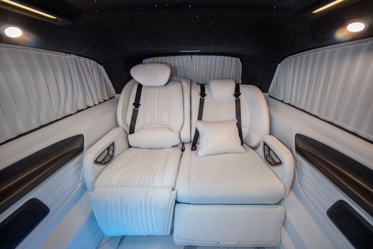 Mercedes-Benz V 300 Ramadan Special Offer | Luxury VIP Van | Reclining Seats | Fridge | Starlight Roof