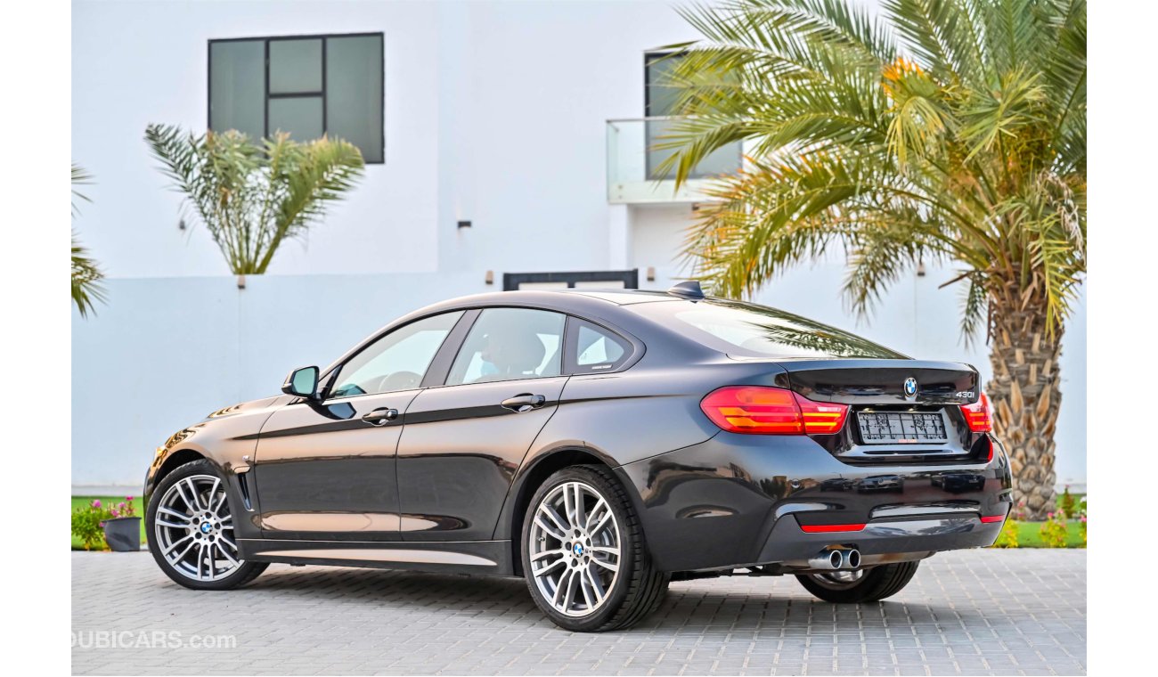 BMW 430i i M kit Grancoupe | AED 2,330 Per Month | 0% DP | Under Agency Warranty! - Amazing Condition!