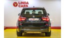 بي أم دبليو X3 BMW X3 28i M-Kit 2017 GCC under Agency Warranty with Zero Down-Payment.