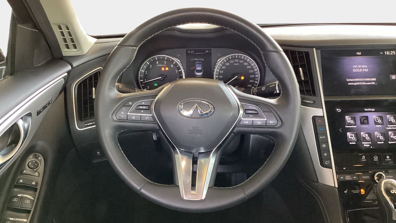 Infiniti Q50 3.0 LUXE SENSORY WOOD VISIB TRIM AUTO | Guaranteed Warranty | 0 Down Payment