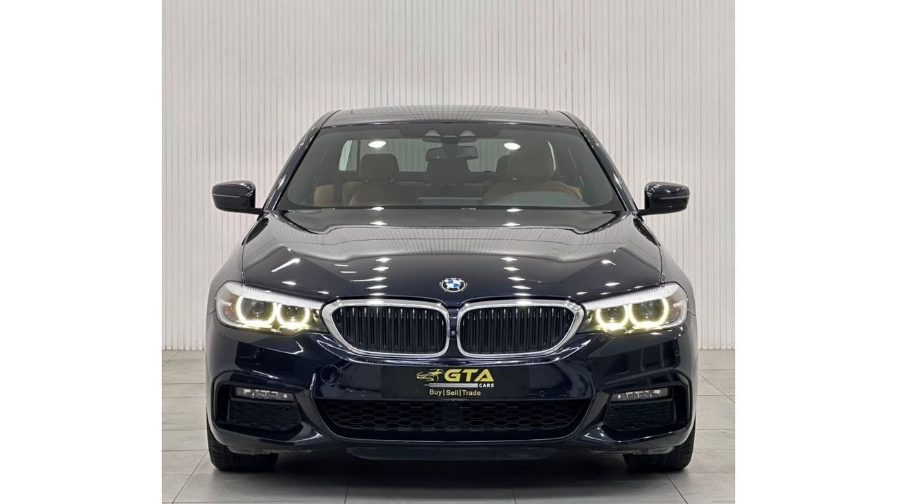 بي أم دبليو 520i M سبورت 2019 BMW 520i M-Sport, Warranty, Full BMW Service History, Full Options, GCC