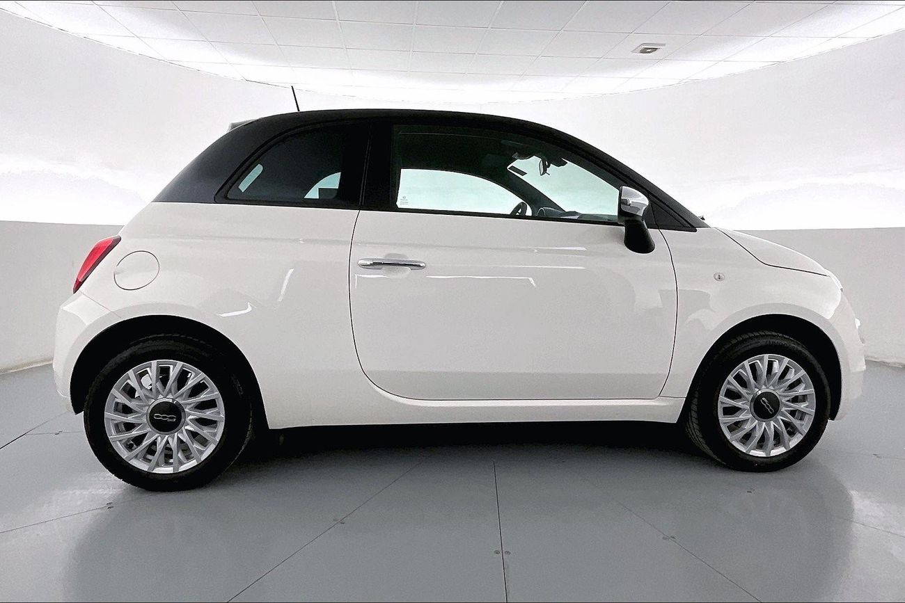 فيات 500 Standard | سنة ضمان مجانية | نسبة التمويل 1.99% | سياسة الإعادة بعد 7 أيام