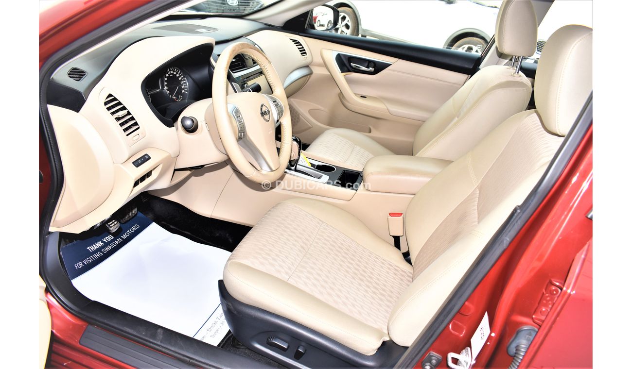 Nissan Altima AED 929 PM 2.5L SL GCC DEALER WARRANTY