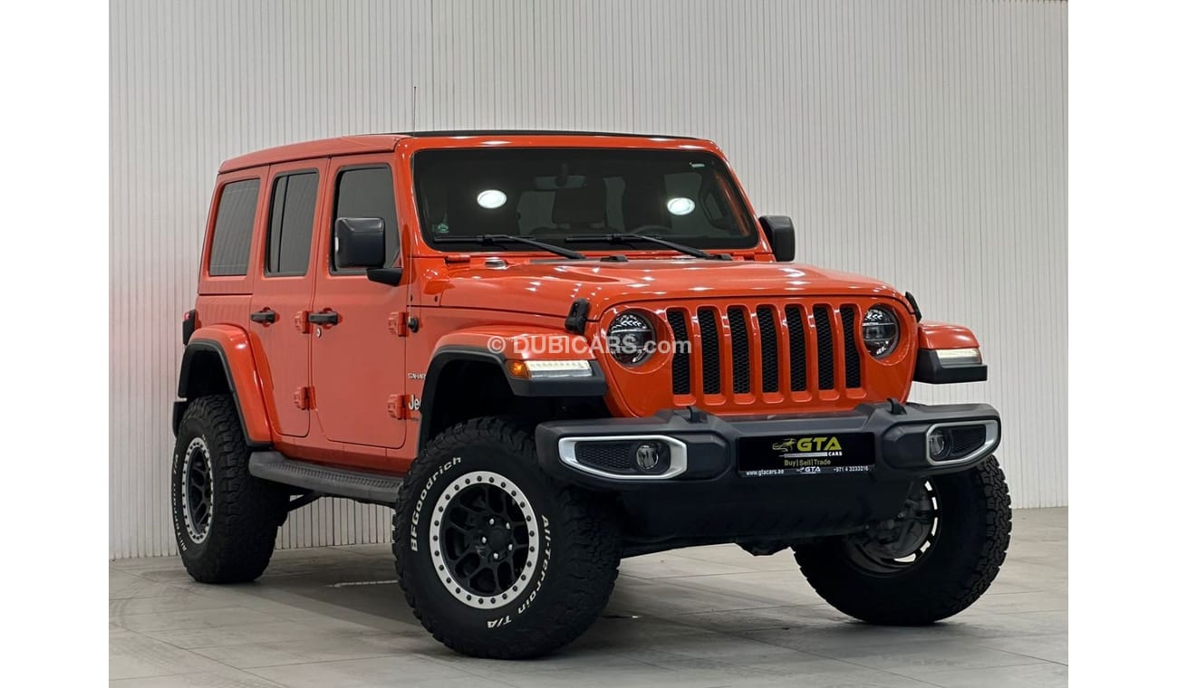 Jeep Wrangler 2019 Jeep Wrangler Unlimited Sahara, Warranty, Full Jeep Service History, Low Kms, GCC