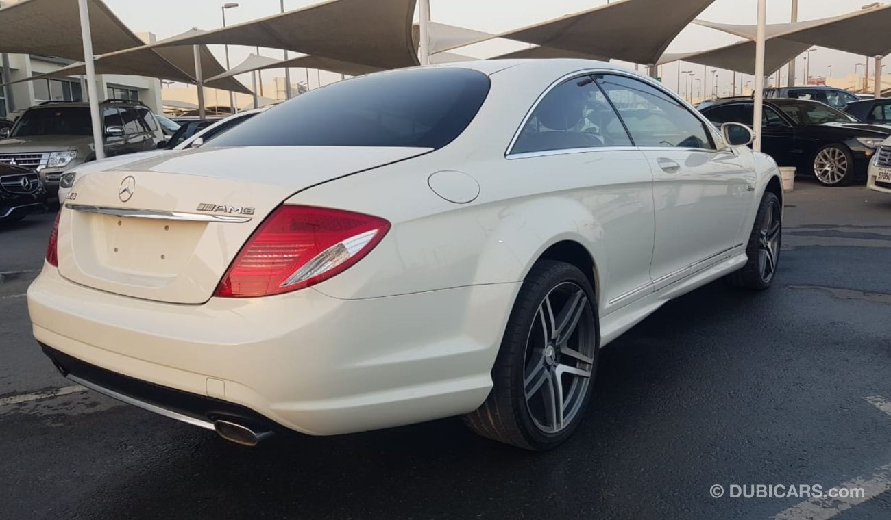 مرسيدس بنز CL 500 موديل 2008 خليجي فل مواصفات نيت فيجن وردار ومثبت سرعه وتكييف خلفي ونظام صوت ممتاز