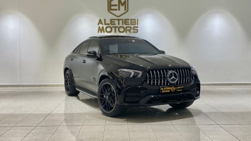 Mercedes-Benz GLE 53 Mercedes GLE 53 black night package with black interior and red mileage 9000 km Gargash 5 years warr