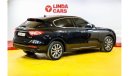 مازيراتي ليفونت Maserati Levante Q4 2019 GCC under Agency Warranty with Flexible Down-Payment.