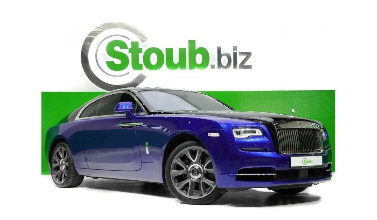 Rolls-Royce Wraith Std 2021 WRAITH - DEALERS WARRANTY 2 YEARS CONTRACT SERVICE -HEAVY BESPOKE -LIKE N