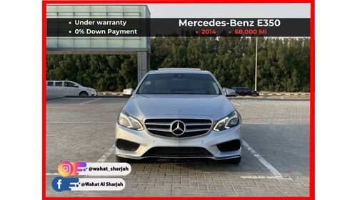 Mercedes-Benz E 350 Avantgarde Full options 6 cyl 3.5L engine 2014 Model Good condition
