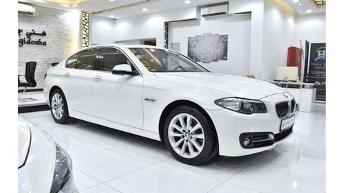 BMW 520i EXCELLENT DEAL for our BMW 520i ( 2015 Model ) in White Color GCC Specs