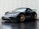 Porsche 718 Cayman GT4 4.0L (420 HP) M/T