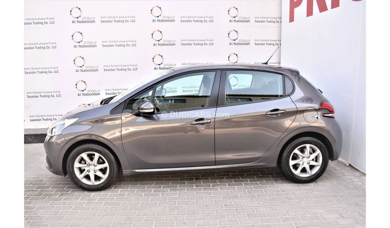Peugeot 208 AED 579 PM | 1.6L ACTIVE GCC DEALER WARRANTY