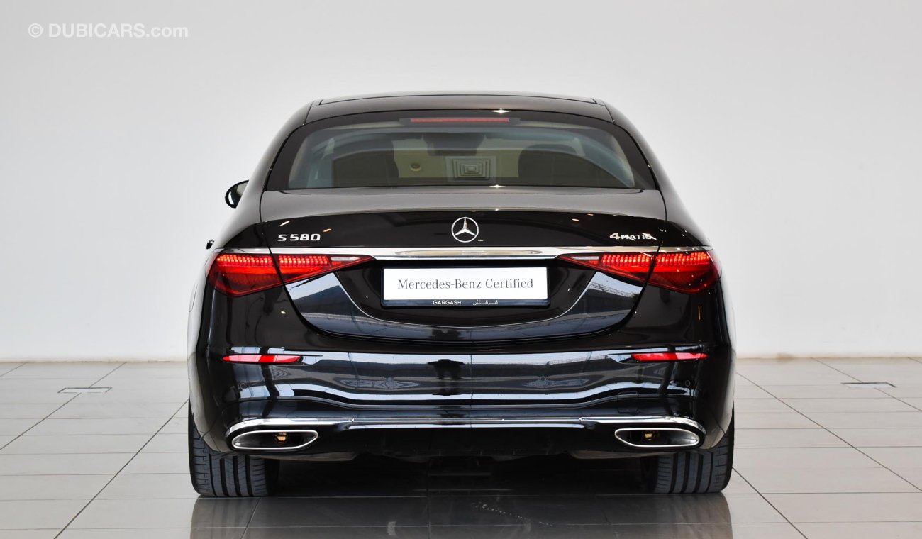 Mercedes-Benz S 580 4M SALOON / Reference: VSB 31389 Certified Pre-Owned