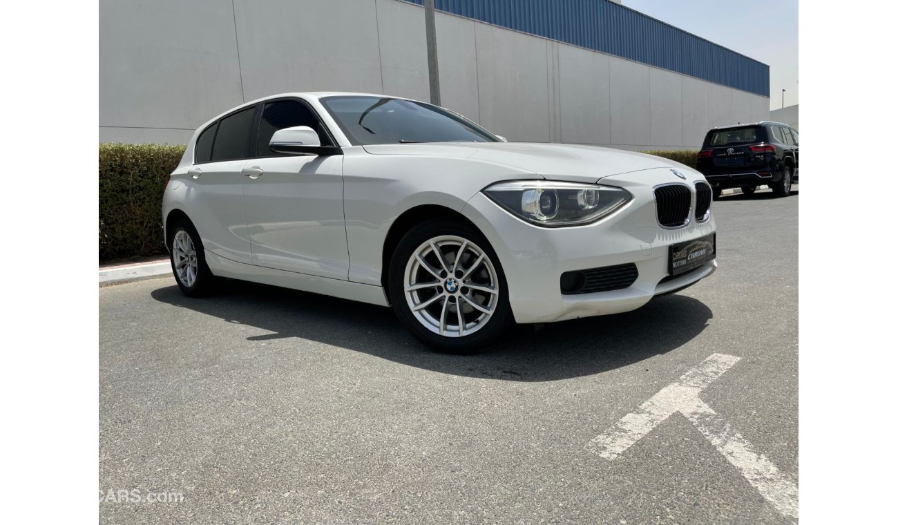 بي أم دبليو 116 BMW 116 2014 GCC  EXCELLENT CONDITION WITH TWO KEYS