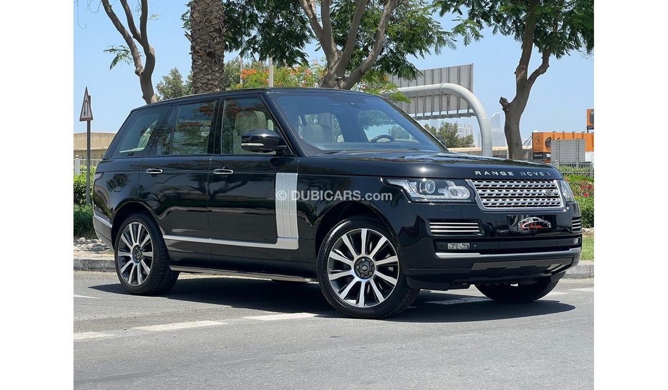 Land Rover Range Rover RANGE ROVER VOGUE SE 2015 GCC SUPERCHARGED WITH WARRANTY SERVICE HISTORY