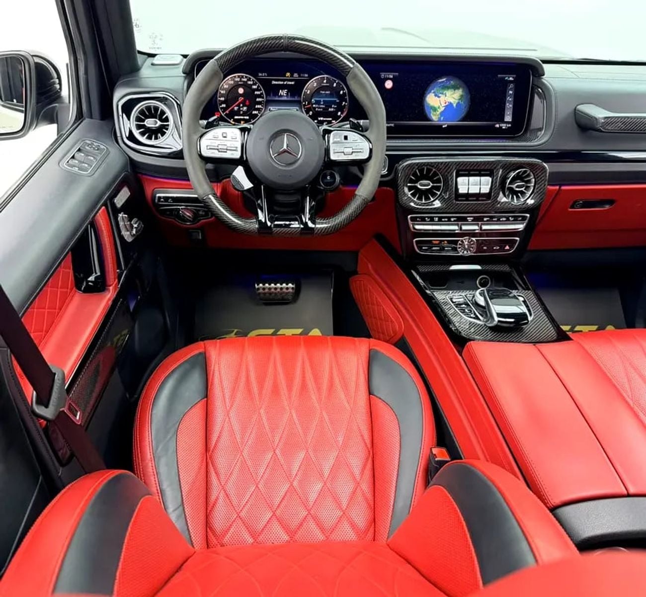 Mercedes Benz G63 AMG G63 With Brabus G800 Kit, Warranty, Full MB Service History, Fully Loaded, GCC