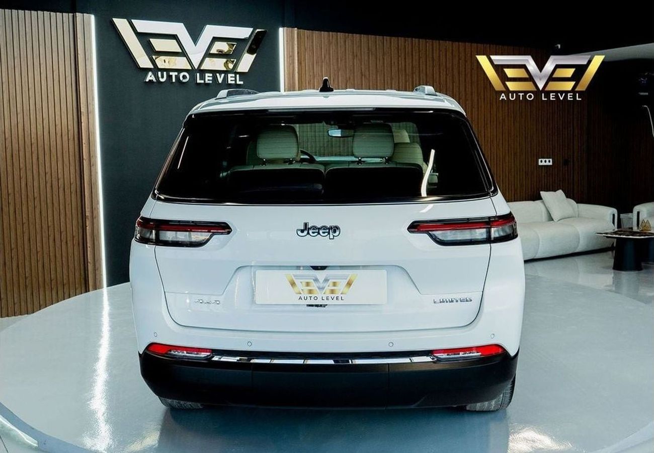 جيب جراند شيروكي L Limited 3.6L Jeep Grand Cherokee 2023 GCC 7 Seater - 7 Years Warranty + service contract