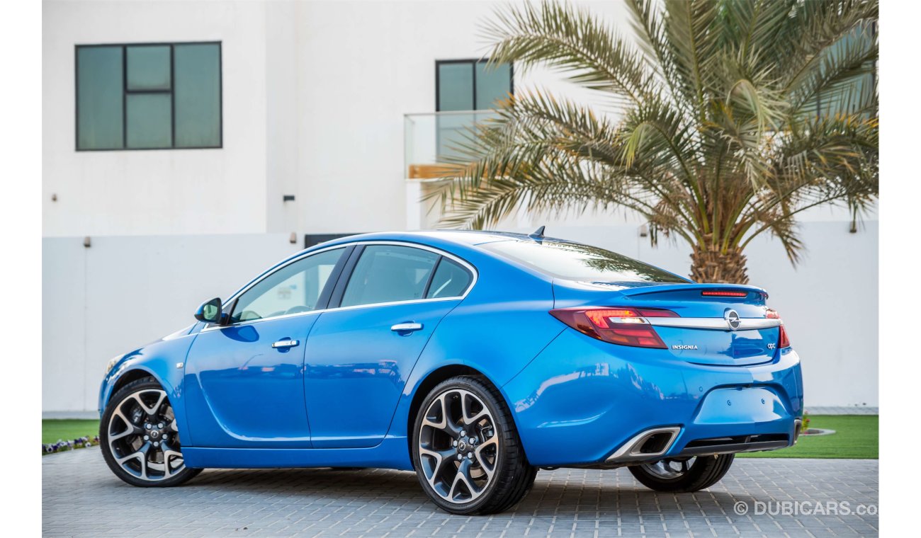 أوبل إنسيجنيا OPC 2.8L V6 AWD