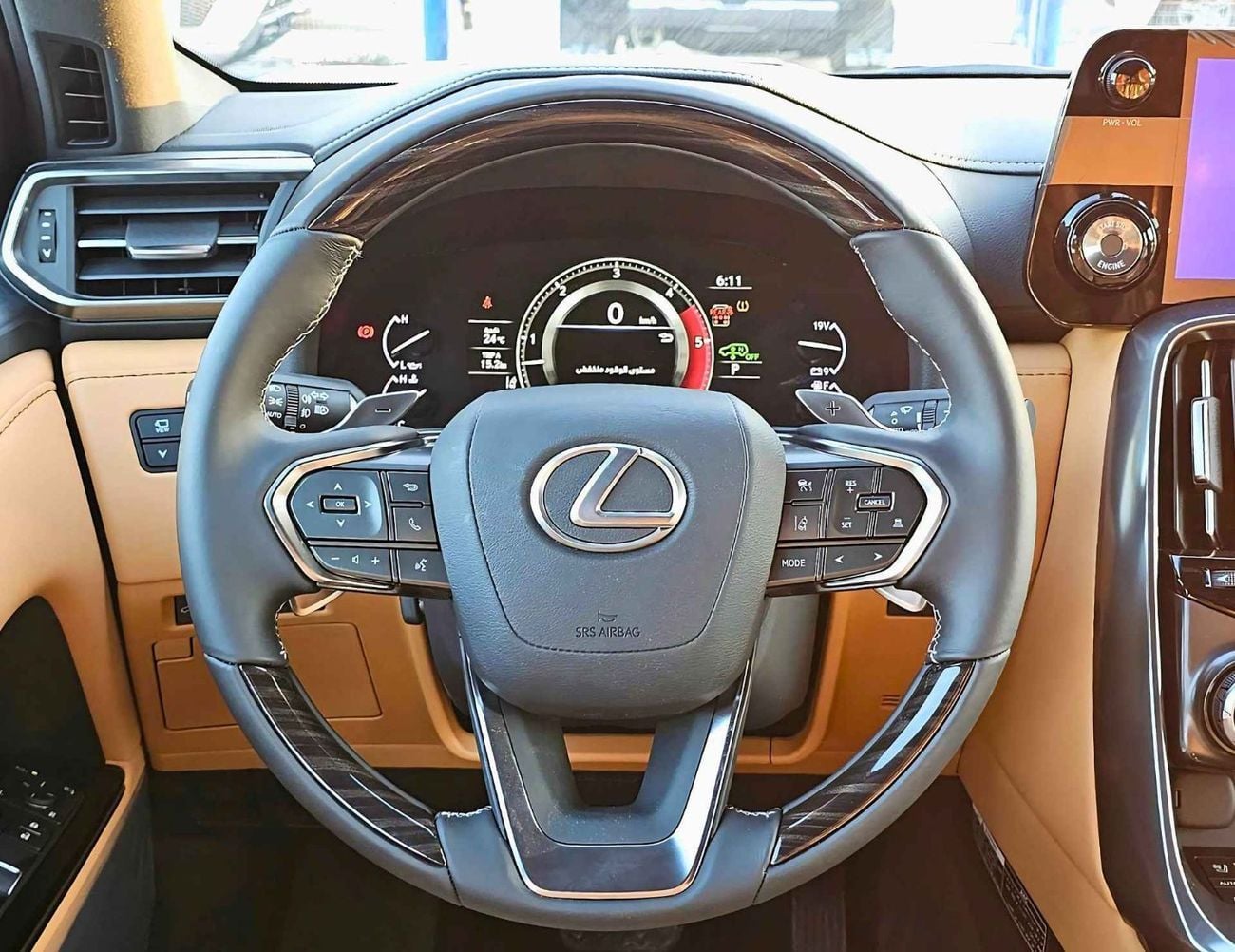 لكزس LX 500 LX500D TURBO SPORTS | 3.3L V6 DIESEL  | PWR WITH LEATHER SEATS | 360*CAM | SUNROOF | FULL OPTION (CO