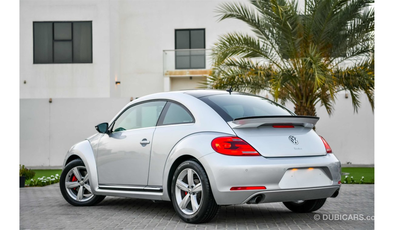 Volkswagen Beetle Agency Warranty and Service Contract! - GCC - AED 1,131 PER MONTH - 0% DOWNPAYMENT