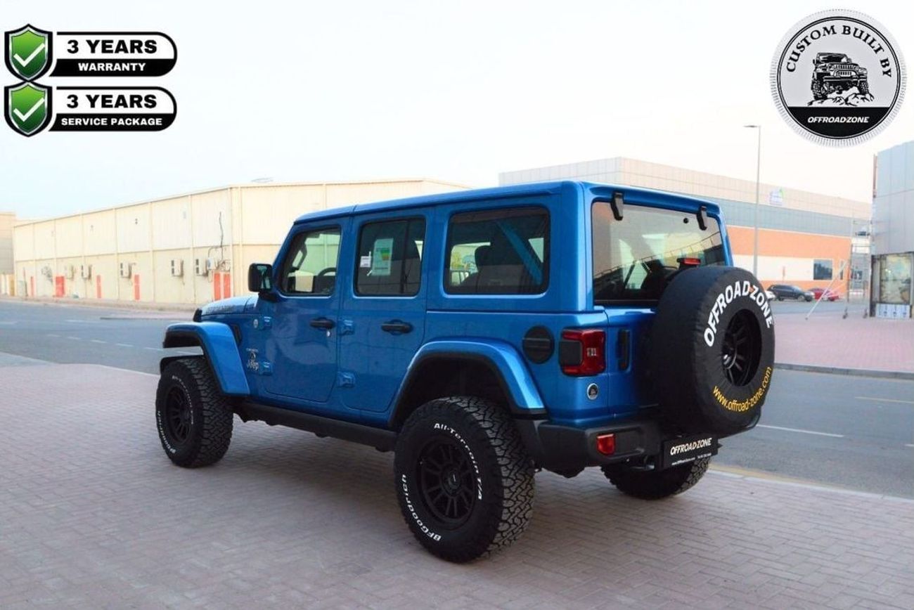 Jeep Wrangler Unlimited Sahara 2.0L A/T / 3 Years Dealer Warranty and 3 Years Service Package