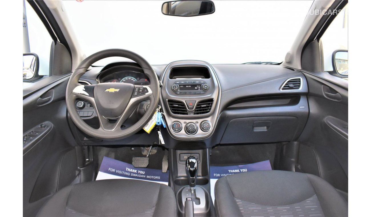 Chevrolet Spark AED 479 PM | 1.4L LS GCC DEALER WARRANTY